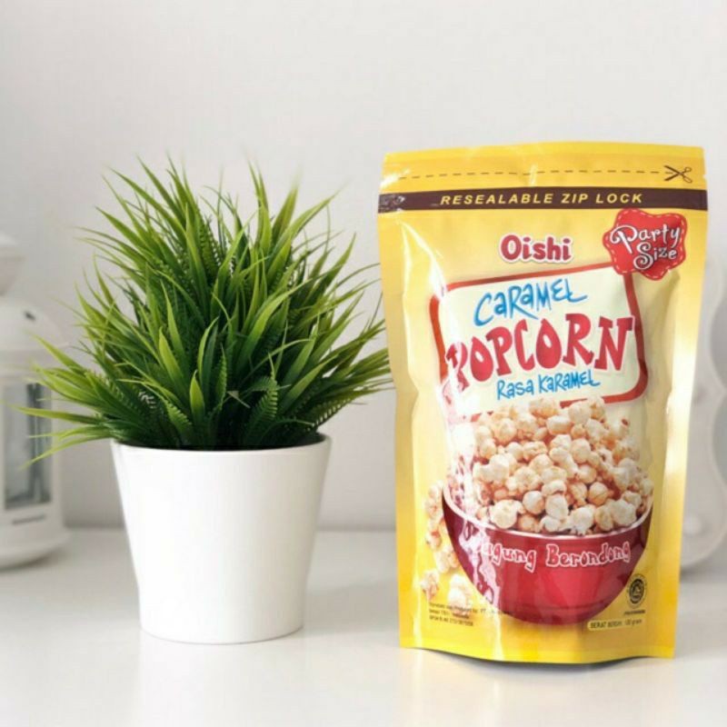 oishi popcorn caramel 100gr - FDY