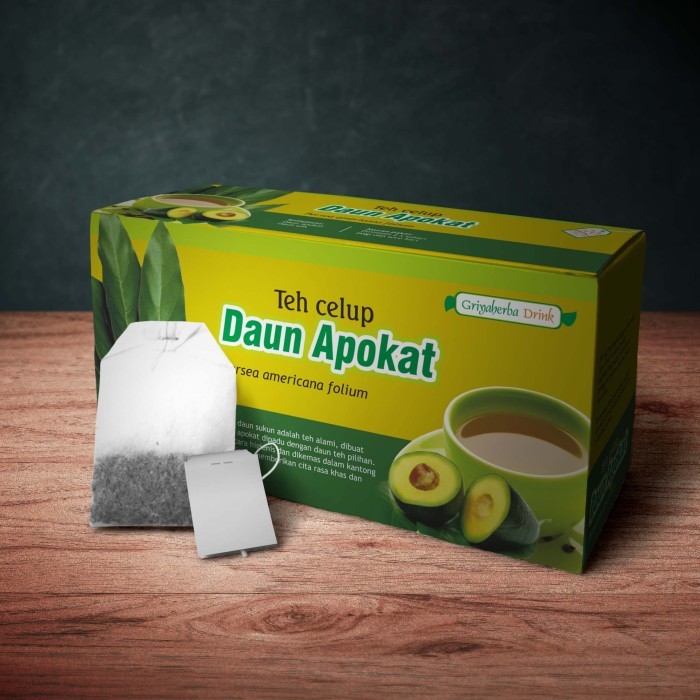

[ ] - Teh Daun Apokat Alpukat Griya Herba Herbal Celup Isi 20 Rematik Kejang