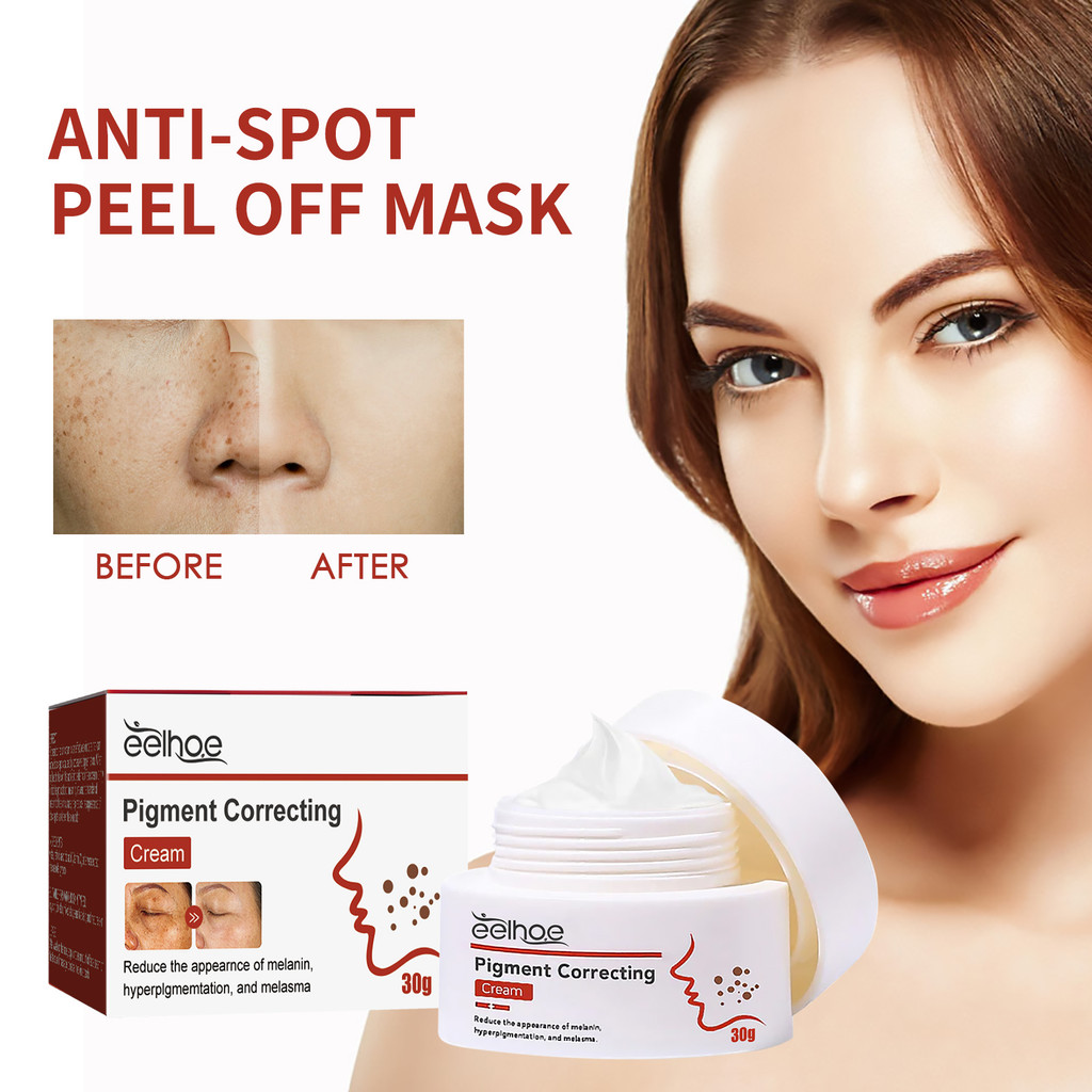 [BPOM] EELHOE Krim Perbaikan Pigmen Menghidrasi & Melembabkan Memudarkan Bintik-Bintik Bintik-Bintik