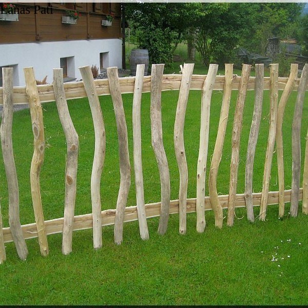 

Pagar Taman Teras Sekat Ruangan Bahan Ranting Kayu Jati Asli 200x100cm XD4
