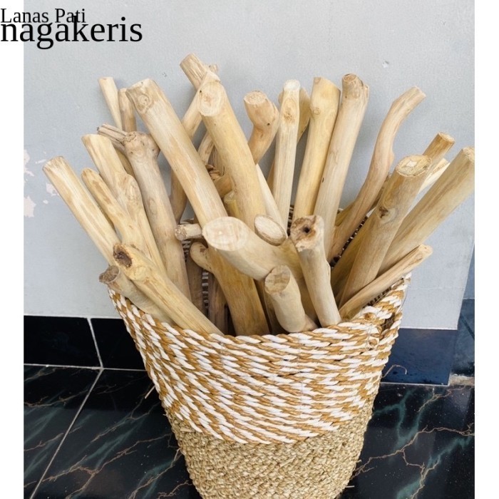 

K4Y4. Ranting jati alami, teak wood halus mantap FXN8 XD6