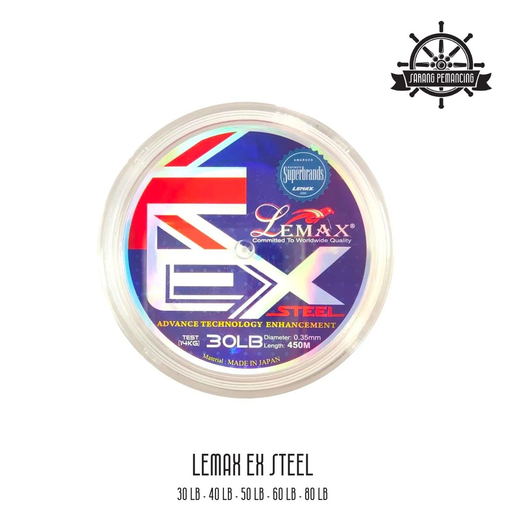 Senar Pancing Lemax Ex Steel