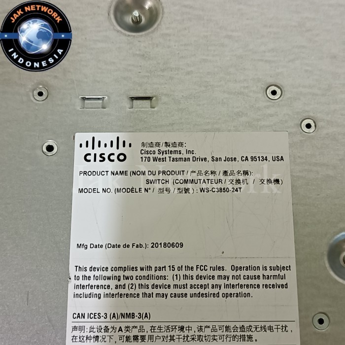 Switch Cisco Catalyst 3850 24 Cisco Catalyst 3850 24