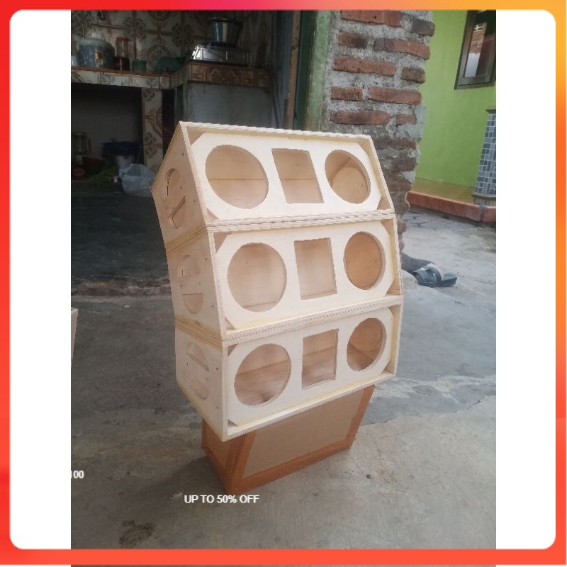 box speaker 6 inch dobel plus tuwiter audax ax65