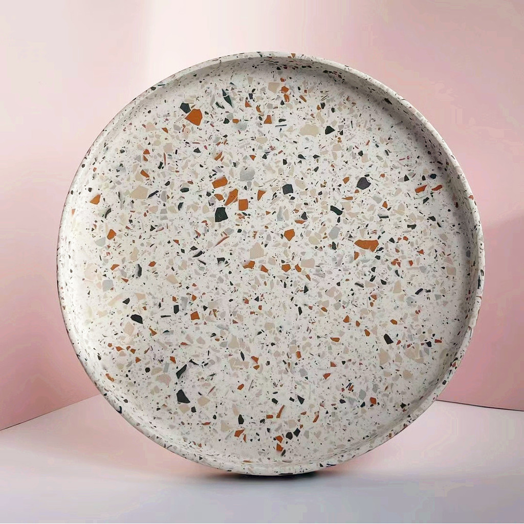 

Large Tray Silicone Mold Round Square Hexagon Cement Concrete Storage Tray Mould Handmade Resin Dish Plate Making Craft Molds