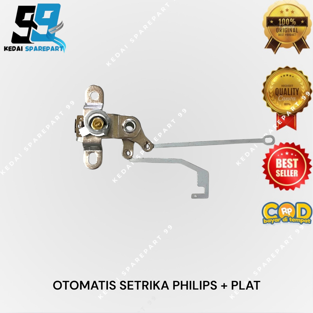 OTOMATIS SETRIKA PHILIPS + PLAT BESI | OTOMATIS SETERIKA PHILIPS SETRIKA GOSOKAN PHILIPS