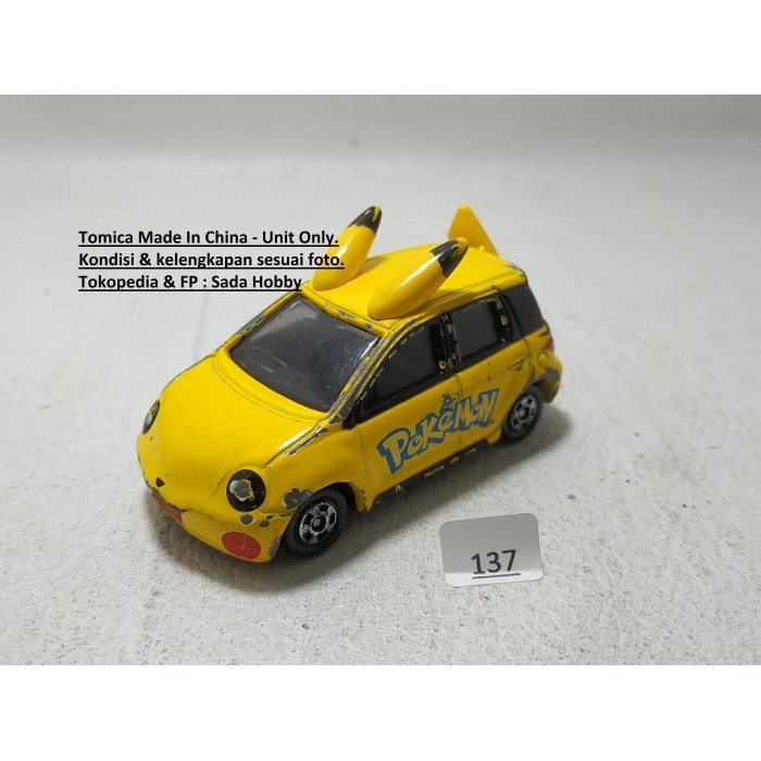Tomica No 103 Pikachu Car JUNK