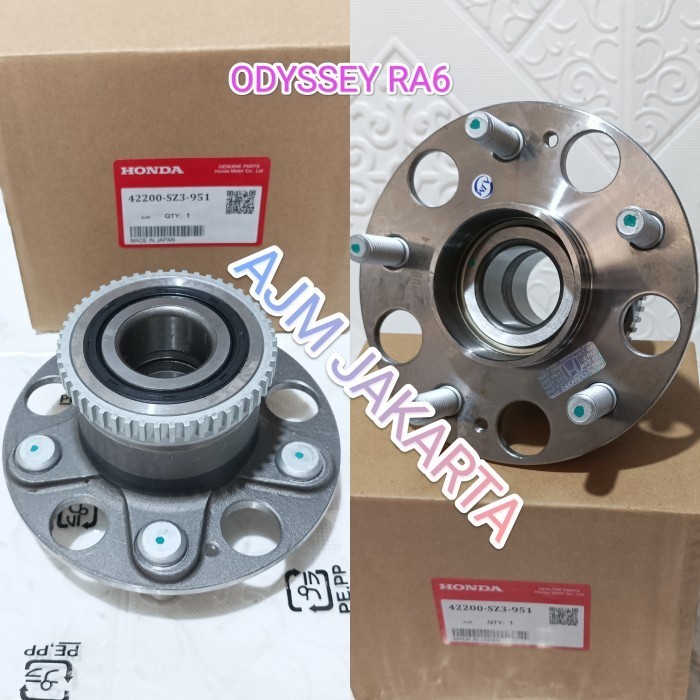 Bearing laher roda belakang honda odyssey RA6 2000-2003 ori japan