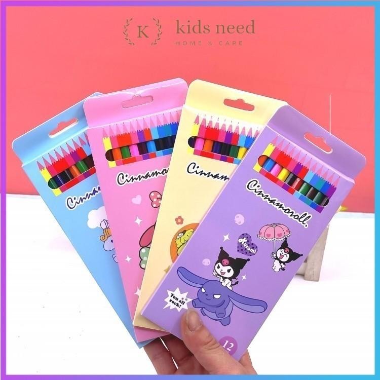 

Pensil Warna Erasable 12 Warna Tabung Tidak Beracun