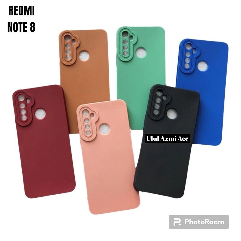 Case Macaron Redmi Note 8 Softcase Pro Kamera