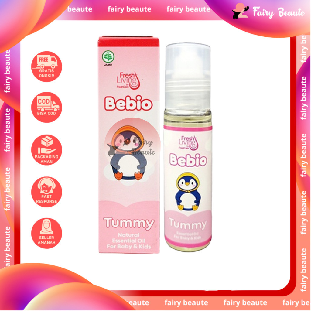 FreshLiving Bebio Tummy aromaterapi untuk anak freshcare