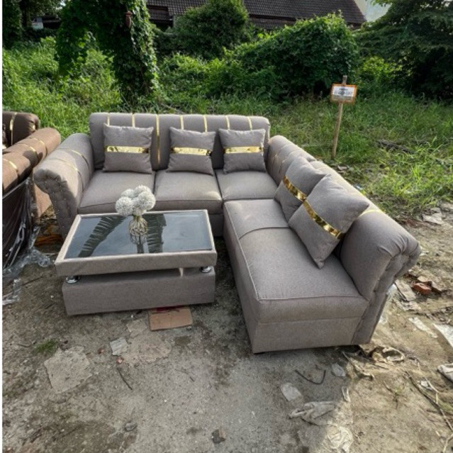 Sofa L Minimalis List Gold SOFA RUANG TAMU INTERIOR RUMAH GIGH QUALITY MEDAN HANDMADE MADE BY ORDER 