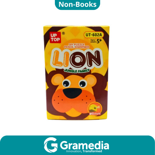 

[Gramedia Cijantung] ESTUDEE SHARPENER DIY PUZZLE LION UT-602A