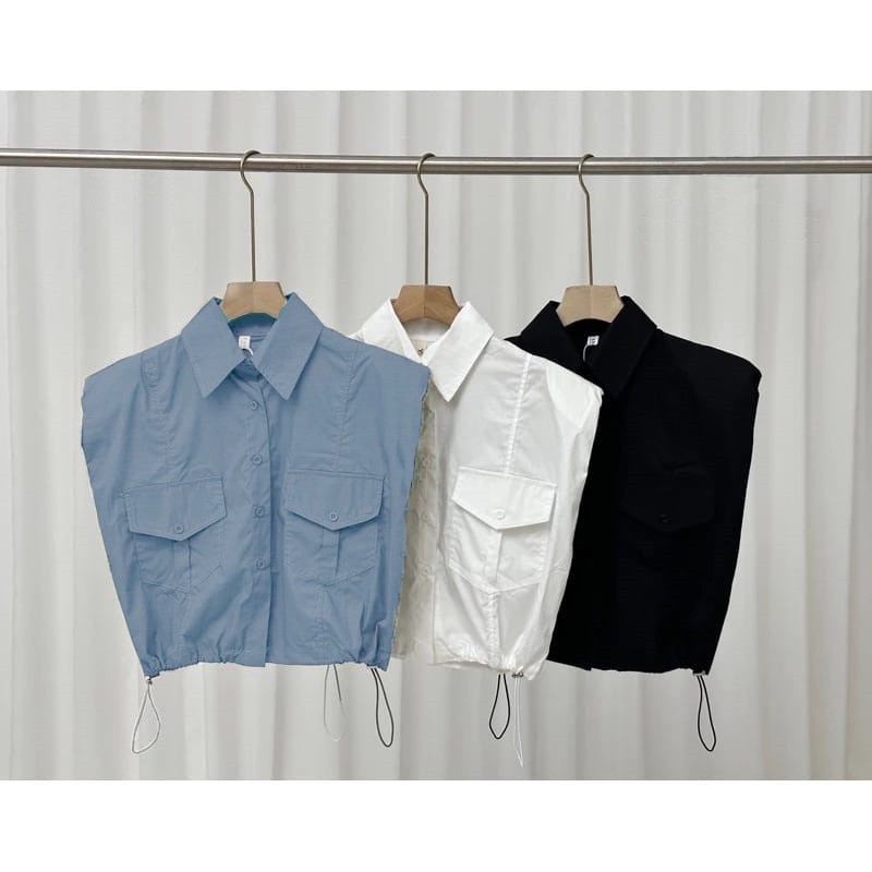 Shopee Sale -  KEMEJA IMPORT BANGKOK BKK / KEMEJA SERUT CARGO/kemeja wanita