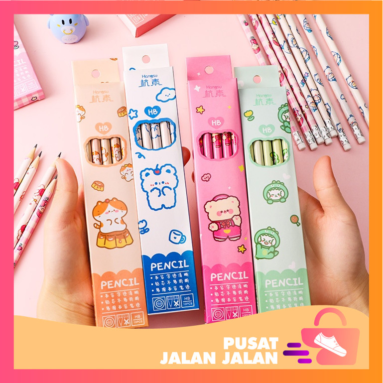 

PJJ - S5670 Pensil Set Isi Banyak / Pensil Set Alat Tulis Sekolah Anak Lucu / Pensil Set Pack Cute / Pensil Anak Karakter Lucu