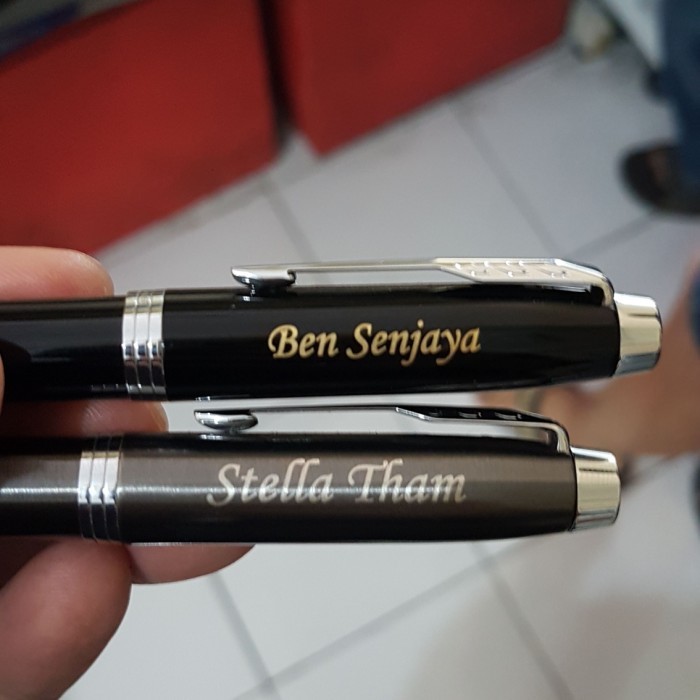 

[NEW] [Jasa Grafir] Jasa Grafir Pulpen Stainless Steel - Parker
