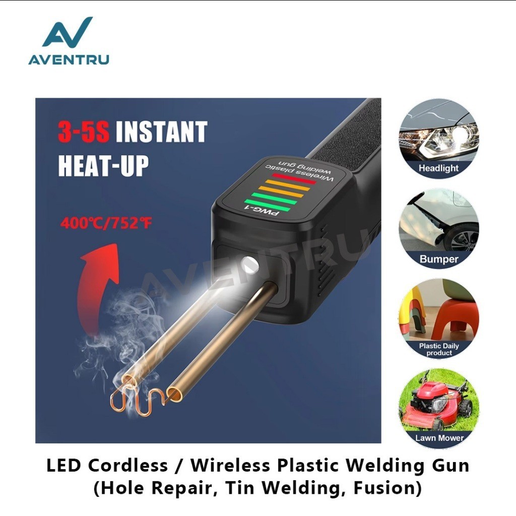 

DANIPERSIK123 - CORDLESS PLASTIC WELDING GUN ALAT LAS STAPLER PIPA PVC BUMPER MOBIL