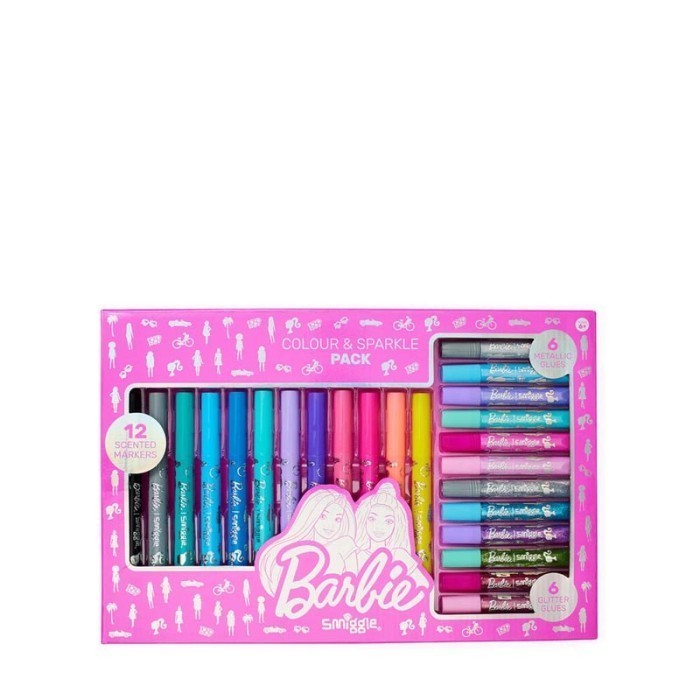 

Smiggle Barbie Sparkle Marker Pack - IGL478701PNK