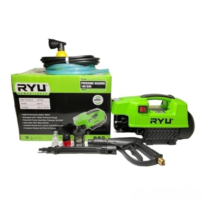 Mesin jet cleaner PRESSURE WASHER RPW100 steam cuci mobil RYU RPW 100