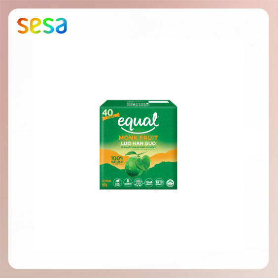 

EQUAL Monk Fruit 40s 60gr - Pemanis Pengganti Gula