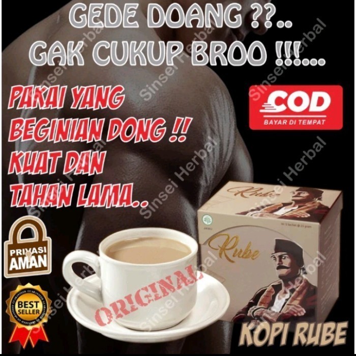 

Pomo coffee rube original Isi 5 sashet original Halal