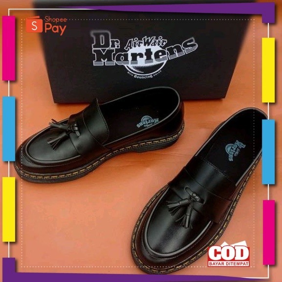 UKURAN SIZE 37 38 39 40 41 42 43 44 45 / Sepatu Dr. Martens Loafers Sepatu Dokmart Pria dan Wanita V