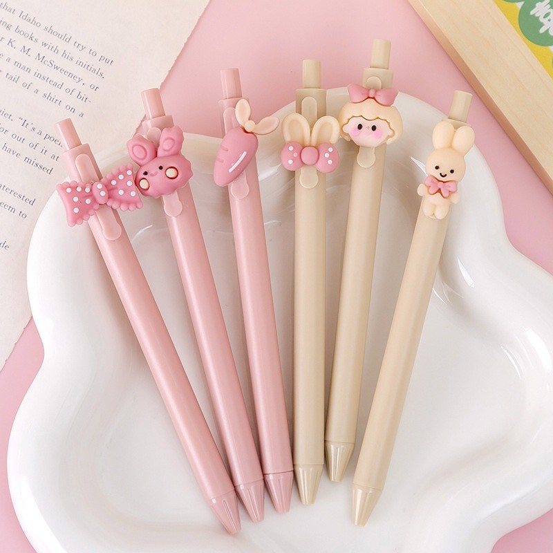 

✨AWC✨ PULPEN 1PCS DAN 6PCS KARAKTER LUCU DAN IMUT /PEN SEKOLAH CARTOON/PULPEN TULIS LUCU