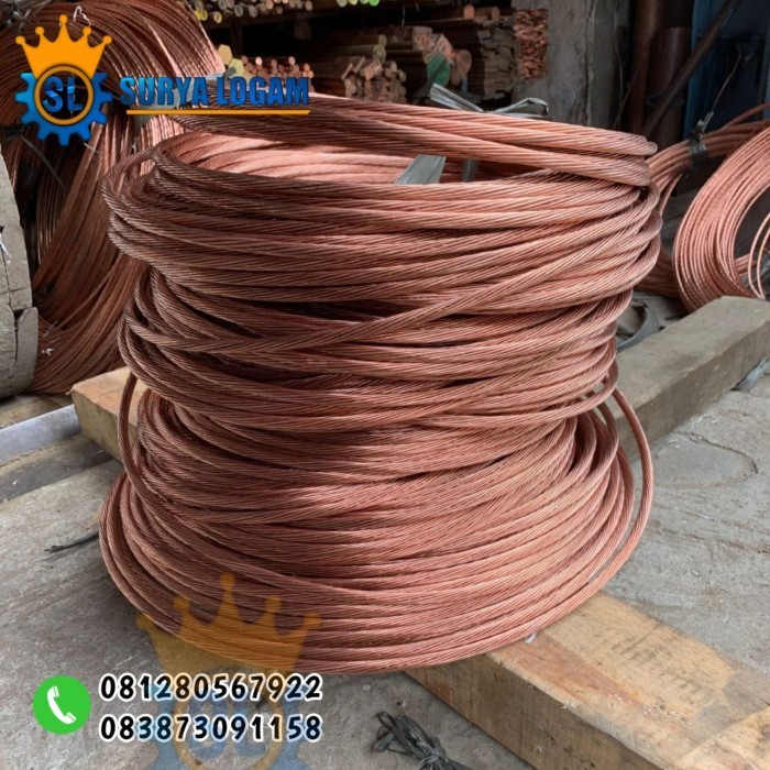 Kabel BC grounding 35mm anti petir - Kabel tembaga BC 35mm full