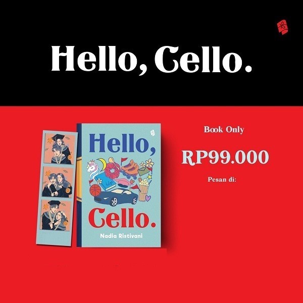 Terlaris ✨ -Novel Hello (Again), Cello Hardcover - Hello Cello