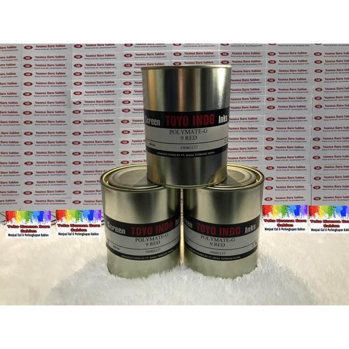 

[BEST] TOYO INDO POLYMATE-G 09 (Cat Sablon Plastik)