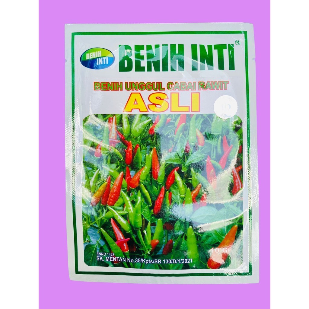 Benih cabai rawit ASLI isi 10gr dari PT DINASTY INTI AGRO SARANA