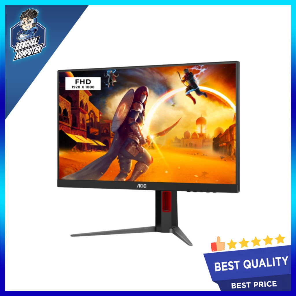 MONITOR AOC 24G4 24" IPS 1080p FHD ROTAZE 180HZ 1MS