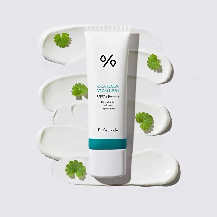 Dr.Ceuracle Cica Regen Vegan Sunscreen SPF50+ PA++++ 50ml