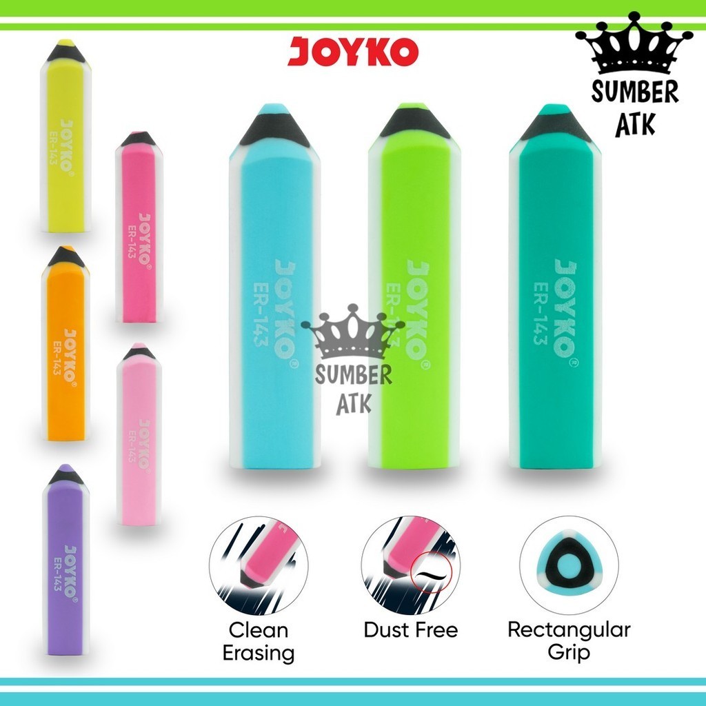 

Penghapus Eraser Joyko ER-143 Pencil