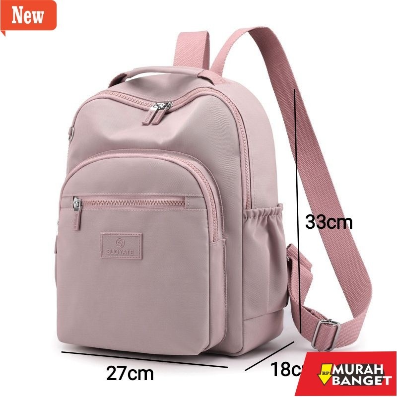 Tas ransel wanita viral- SUOYATE   6042  Tas ransel wanita antiair