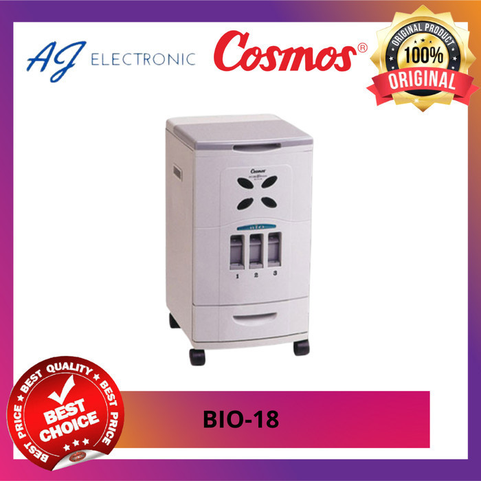 RICE BOX COSMOS BIO 18 , tempat penyimpanan beras 18 Kg