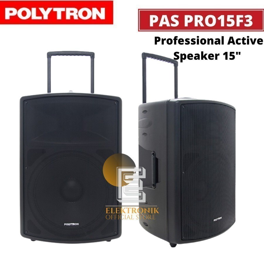 POLYTRON SPEAKER AKTIF PAS PRO 15F3 AKTIF SPEAKER