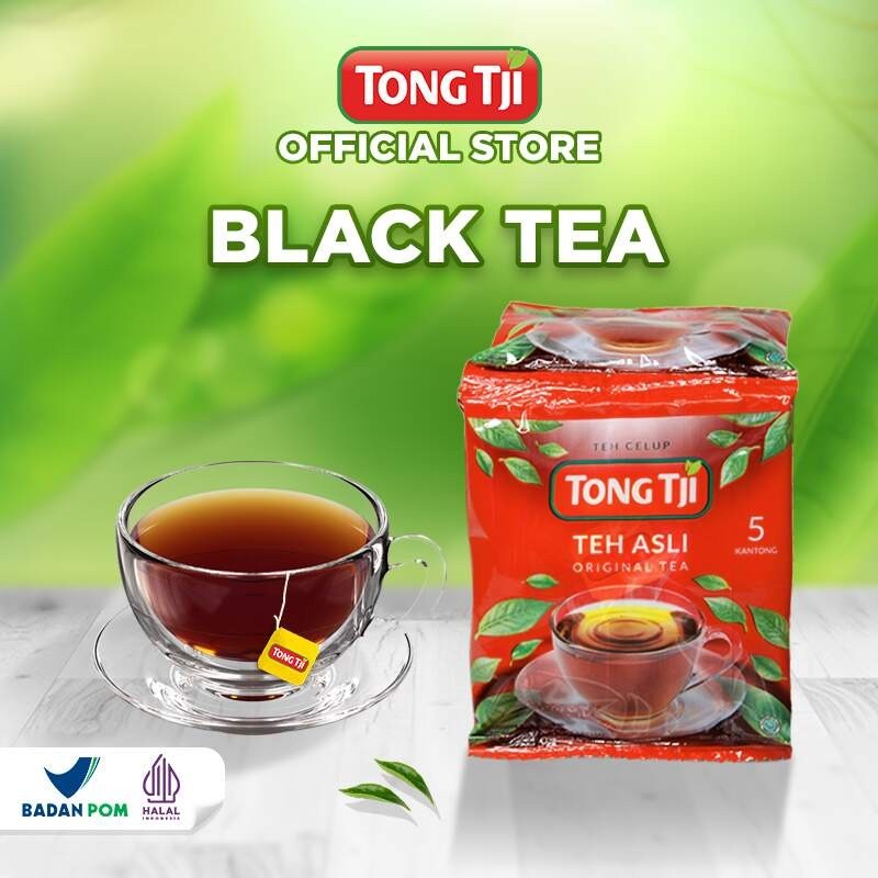 

Tong Tji Black Tea / Teh Hitam Teh Celup Harga Per Sachet