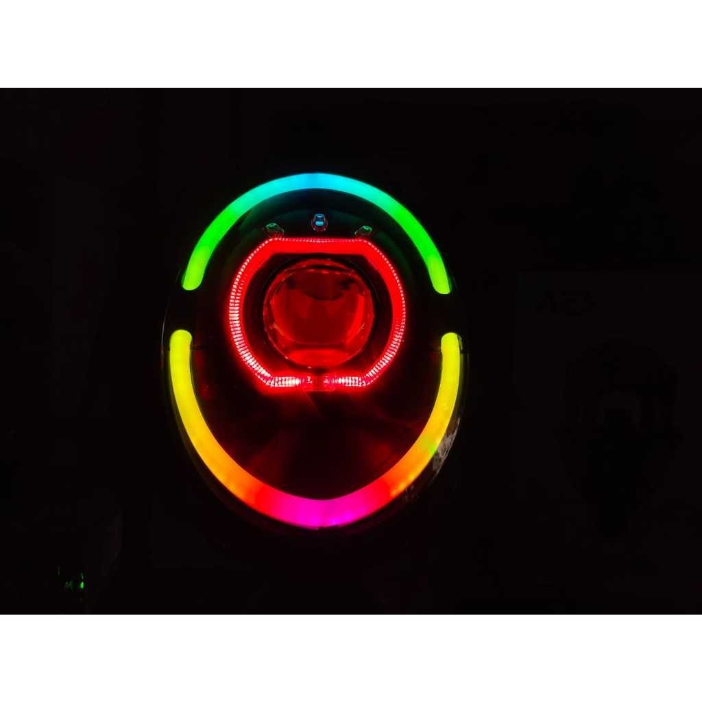 LAMPU BILED SCOOPY 2017 -2019 BILED AES TURBO SE 2,5 INCH 60 WATT