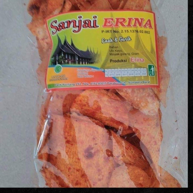 

Keripik Talas Balado Erina Cemilan Khas Kuliner Minang