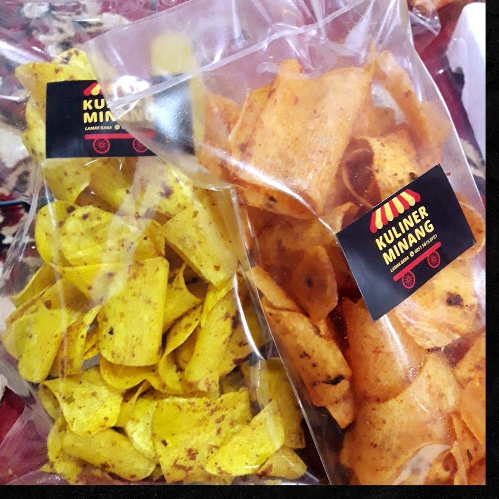 

Kripik Talas Balado & Bumbu Kuning 250g