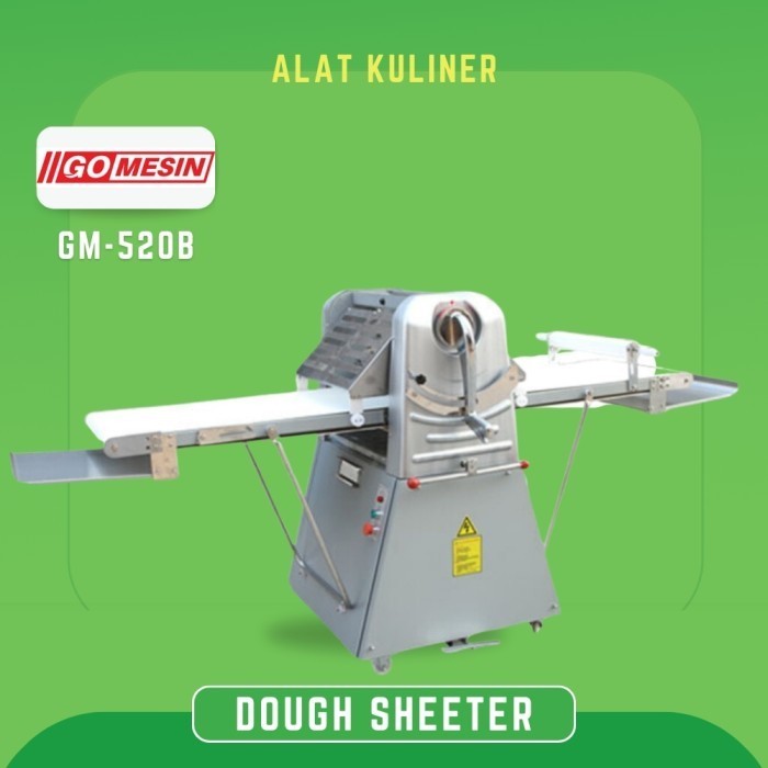 Dough Sheeter Mesin Pemipih Adonan Pastry Gomesin GM-520B