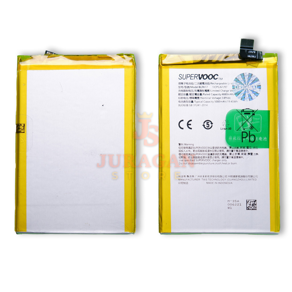 BATERAI BATRE REALME C53 BLP-A17 BLPA17