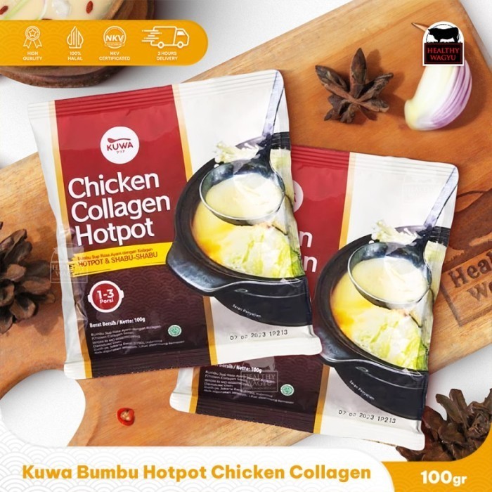 

*Best Promo*~ sukron_86 Kuwa Bumbu Kuah Hotpot Shabu Shabu Instant Halal 100gr - Chick Collagen