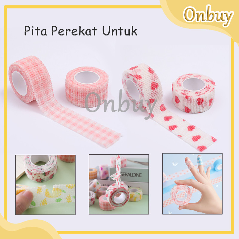 

Wrist Tape Protective Pita Perekat Ukuran Perlengkapan Sekolah / Pita Pelindung Jari / Pembalut Jari Sport Tape Warna Warni