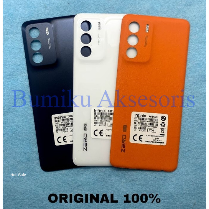 BACKDOOR CASING TUTUP BELAKANG INFINIX ZERO 5G 2023 X6815 ORIGINAL COPOTAN