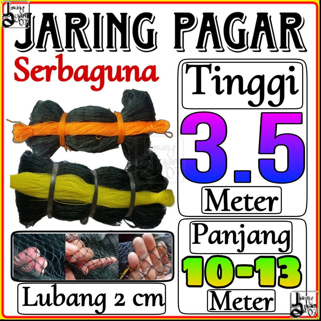 Jaring Ayam Lubang 2 cm Lebar 3.5 Meter / Jaring Pagar Ayam / Jaring Kandang Ayam
