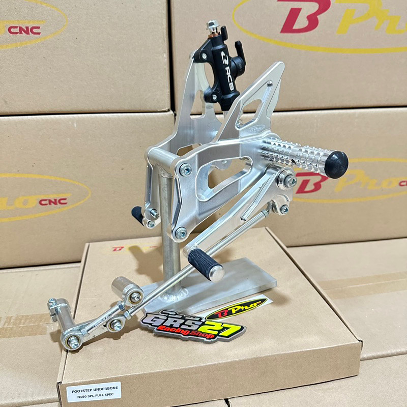 FOOTSTEP UNDERBONE UB BPRO SPC 3D FULL SPEC NINJA R SS RR NEW OLD ZX CBU 150 DOUBLE DISC CAKRAM ORI 