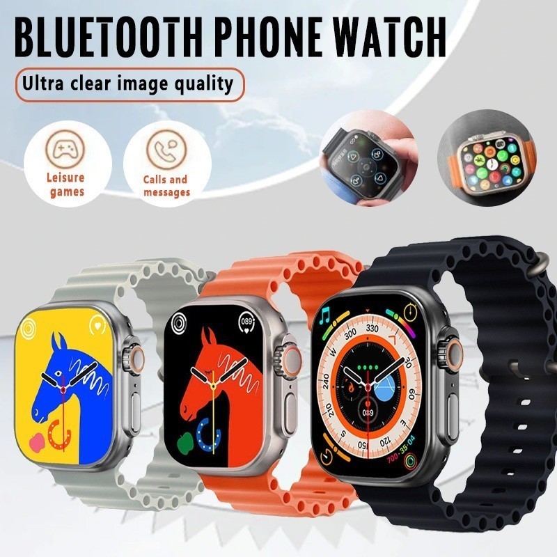 2024 T800 ultra Watch 8 Ultra  SmartWatch  Series 8 Smart watch Men Bluetooth Calling Waterproof Wat