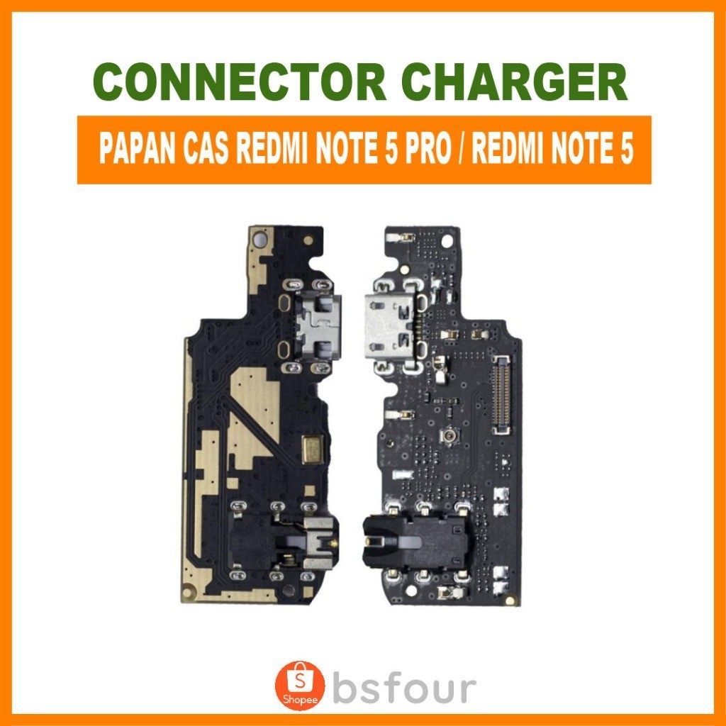 PAPAN CAS CONNECTOR CHARGER XIAOMI REDMI NOTE 5 PRO / REDMI NOTE 5 ORIGINAL